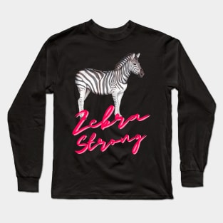Zebra Strong EDS Warrior Long Sleeve T-Shirt